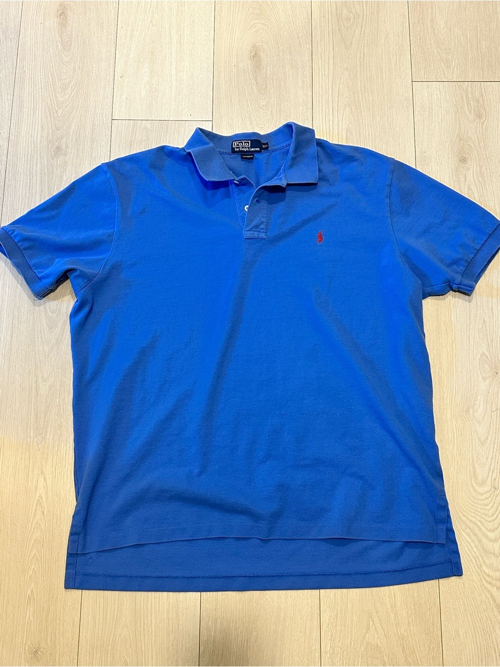 Ralph Lauren Men’s Royal Blue Polo with Red Pony
